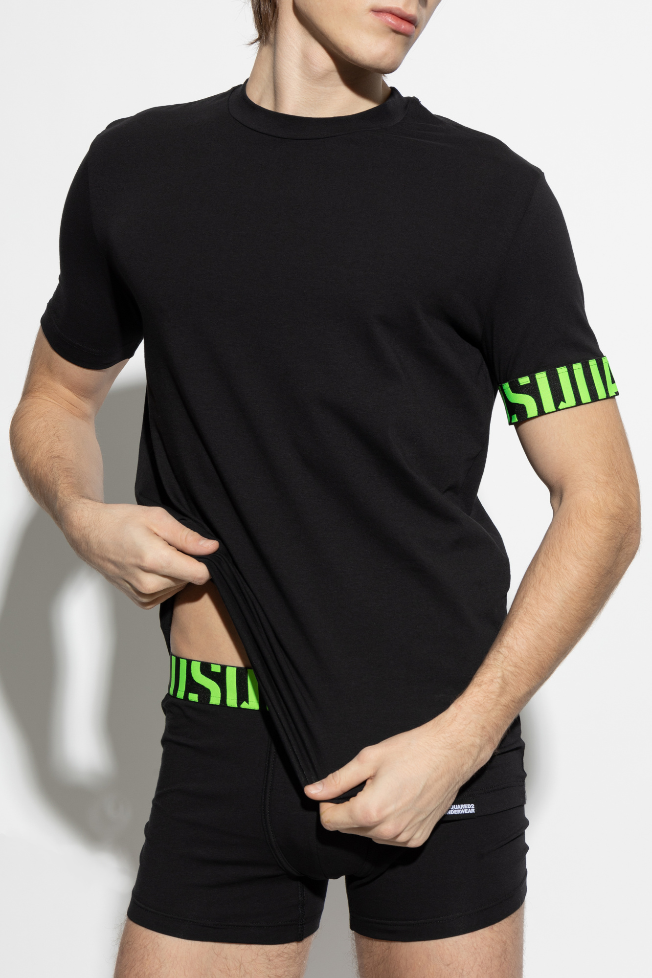 DSQUARED2 UNDER WEAR Tシャツ D9M3S5770 Dsquared2 T-shirt from the Underwear collection | Men's